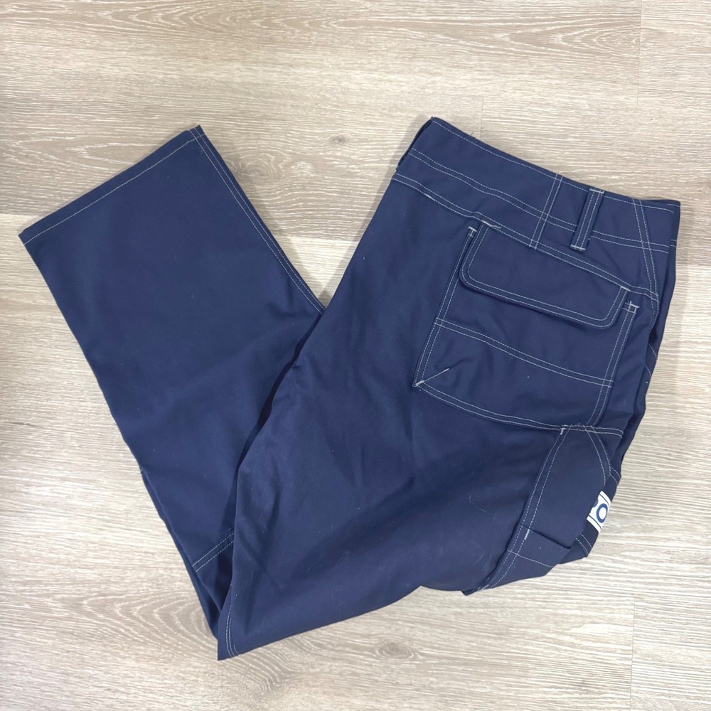 Mascot Workwear Cargo Pants Mens 48 Blue Danish Design Heavy Duty‎ Trousers
